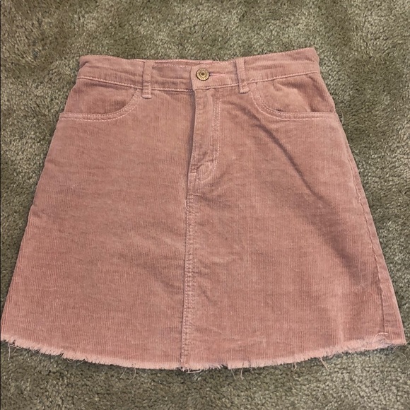 PacSun Dresses & Skirts - Pacsun pink corduroy skirt